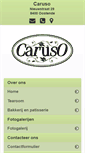 Mobile Screenshot of caruso.be